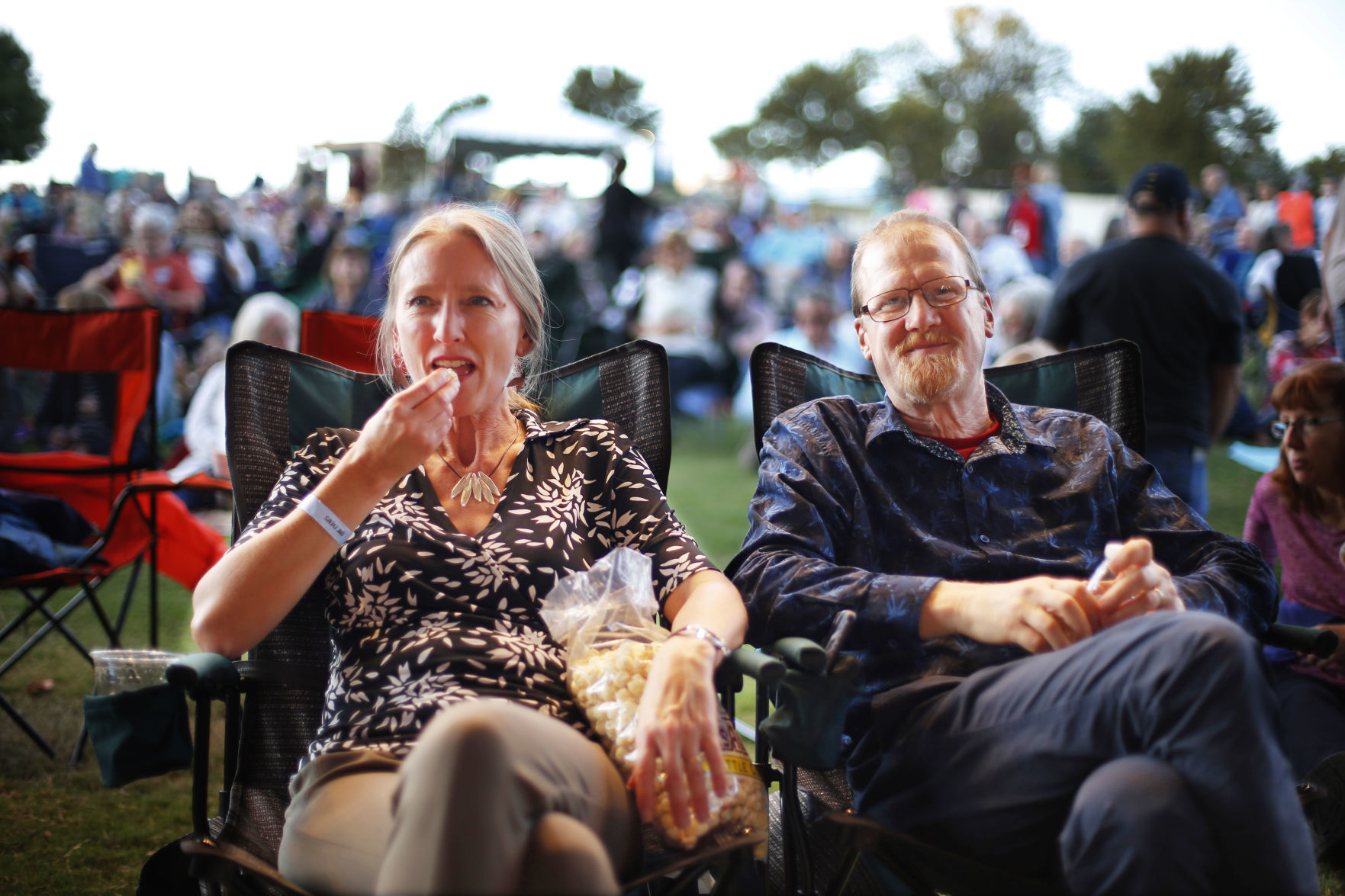 Opening night of the Richmond Folk Festival